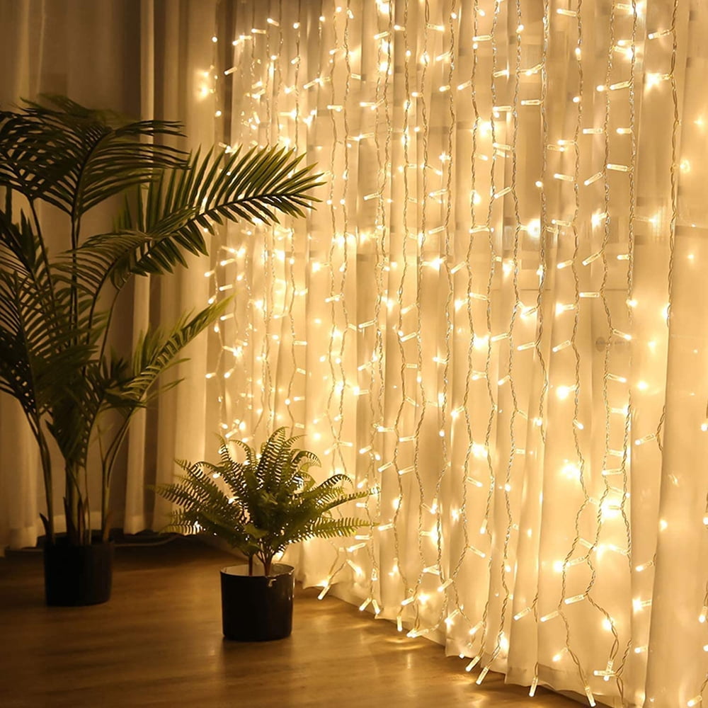 LED Christmas Fairy Lights, LED Snowflake/Long Strip Curtain ...