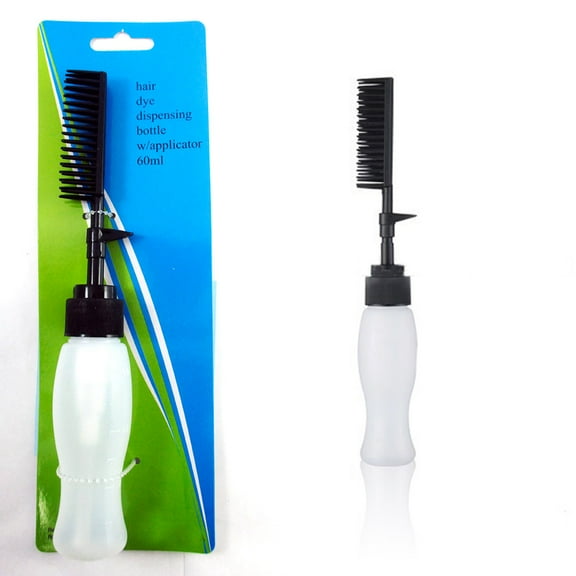 Tinting Application Bottle Hairdressing Hair Dye Comb Brush Coloring Applicator