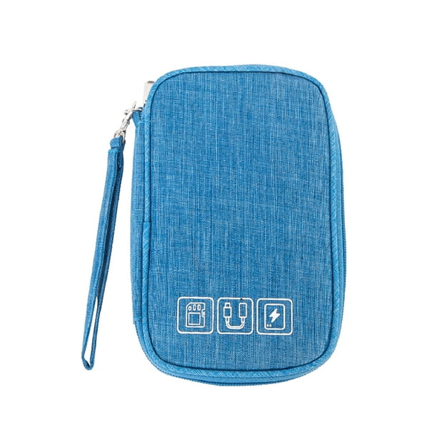 onlyliua Ofertas de Navidad Bolsa de Almacenamiento para Cable de Datos, Banco de Energía, Bolsa de Almacenamiento para Teléfono Móvil, Bolsa de Almacenamiento para Auriculares