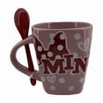 thumbnail image 7 of Disney 9 oz Minnie Mouse Pink Ceramic Spoon Mug, 7 of 7