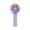 Purple, variant on Portable Handheld Fan with 3-Speed USB Rechargeable Battery, Compact, Quiet, and Lightweight for Travel, Outdoor Activities, and Daily Cooling