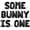 Black, variant on Letter Balloons - SOME BUNNY IS ONE 16" Inch Alphabet Letters Foil Mylar Balloon 1st Birthday Party Banner (Gold)
