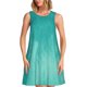 thumbnail image 1 of Fotbe Teal Turquoise1 Vestido de Verano sin Mangas para Mujer – Vestido Midi Línea A, Estilo Camiseta Floral, Vestido Playero Casual y Fluido, 1 of 7