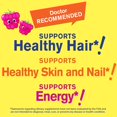 thumbnail image 2 of WellYeah Biotin Gummies for Kids 5000 mcg - Supports Hair Growth, Skin Health, and Nails - Natural Sourced Flavors - GMO Free, Gluten Free - Gummy for Boys and Girls - 60 Count, 2 of 7