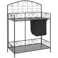 thumbnail image 2 of Chak’s Choice Folding Potting Bench Table, Metal Garden Workstation, Work Bench with Large Build-In Bag with Cover, 5 Hanging Hooks & Storage Shelf, Flourishes, 2 of 5