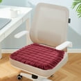 thumbnail image 7 of Seat Cushions 40x40 Autumns And Winter Plushs Dining Chair Cushions Home Chair Cushions Student Dormitory Computer Chair Office Squares Stool Sitting Cushions Red, 7 of 7