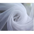 thumbnail image 2 of 50 yards 120" Wide Sheer Voile Chiffon Fabric By Yard Draping Panel Wedding", (Color: White), 2 of 4