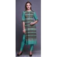 thumbnail image 2 of Bimba Tunique Droite pour Femmes Kurta Imprimée Tunique d'Été, 2 of 6