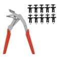 thumbnail image 3 of Terraxo Car Clip Clamp Disassembly Tool for Fasteners Auto Door Panels Buckles 10 Rivets, 3 of 8
