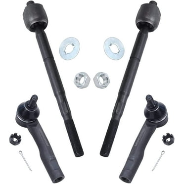 Detroit Axle - Front Inner & Outer Tie Rods Replacement for 2001-2005 Lexus IS300