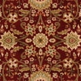 thumbnail image 4 of SAFAVIEH Lyndhurst Victoria Traditional Floral Area Rug, Red/Ivory, 8' x 11', 4 of 7