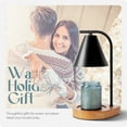 thumbnail image 2 of Aimoptg Home Decor Candle Warmer Lamp with 2 Bulbs, Black, 2 of 5