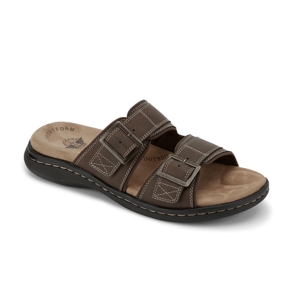 Dockers Mens Delray Casual Slide Sandal Shoe Walmart Com