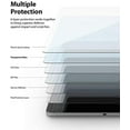 thumbnail image 4 of Ringke Verre de Protection Invisible Conçu pour Galaxy Tab S7 Plus (2020) Protecteur d'Écran Ultime Clair, Haute, 4 of 5