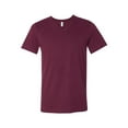 thumbnail image 2 of Unisex Jersey Short-Sleeve V-Neck T-Shirt - MAROON - L, 2 of 3