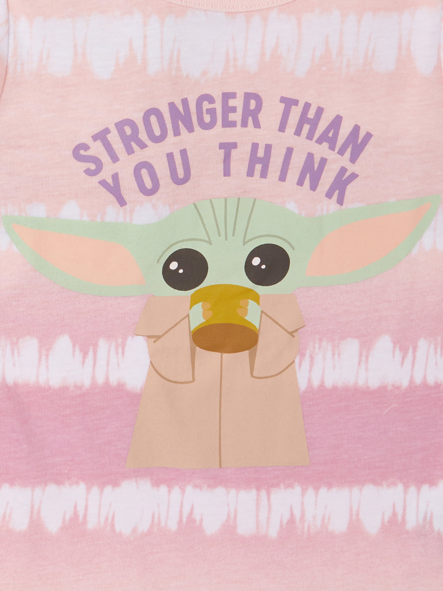 Girls Graphic Yoda Baby & The Star 3-Pack, Baby Shirts, T- 12M-5T Mandalorian Wars Print Toddler Sizes