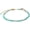2.Light blue, variant on This 3mm natural gemstone beaded bracelet is delicate and petite, with an adjustable length of 7.1-8.6 inches, making it an ideal birthday or holiday gift.