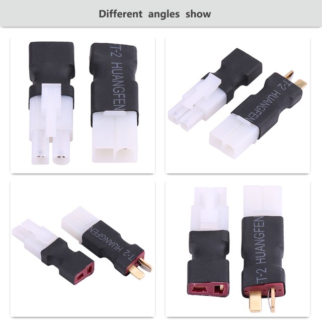Conector De Batería Conector De Enchufe Rc T Enchufe Hembra A Tamiya Macho T Enchufe Macho A Tamiya Hembra Conectores RC Enchufe De Batería ANGGREK RC Plug Connector
