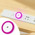 thumbnail image 4 of xjwjuw Dimmable LED Night Light, Plug Into Wall, Light Sensor Auto On/Off, Warm White, Fire-Retardant ABS, Energy-Efficient 0.6W, for Baby Room, Bathroom, Stairway, Corridor, Bedroom Night Lighting, 4 of 8