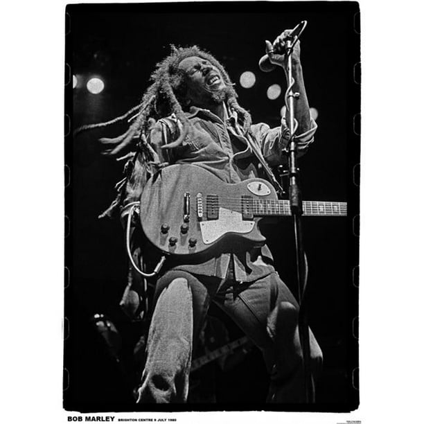 Bob Marley Brighton Live At Brighton Poster Print 44 24 X 36 Walmart Com Walmart Com