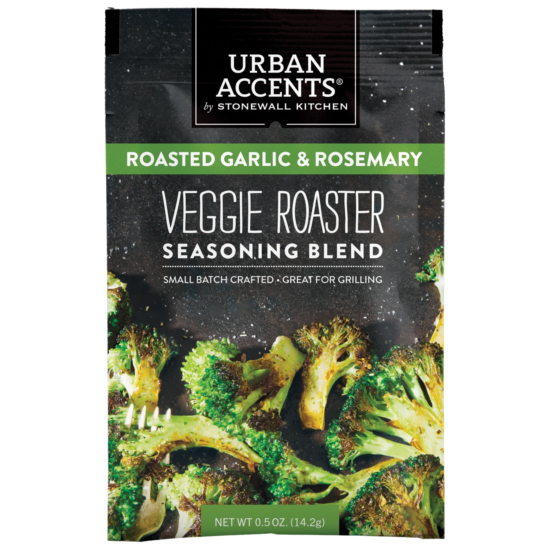 (12 pack) Urban Accents Roasted Garlic & Rosemary Veggie Roaster Seasoning Blend, 0.5 oz. Pouch
