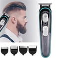 thumbnail image 1 of Hair Clipper, 3 Gears Fine-Tuning USB Charging Rechargeable Hair Trimmer, For Home, 1 of 8
