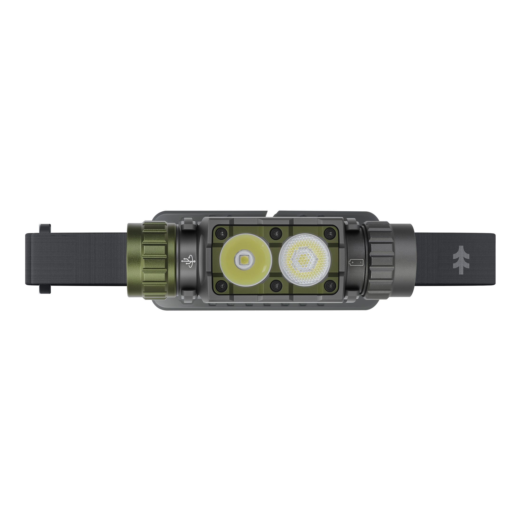 Swiss Tech STARKE 30, 3000 Lumen Rechargeable LED Headlamp with Magnetic Base