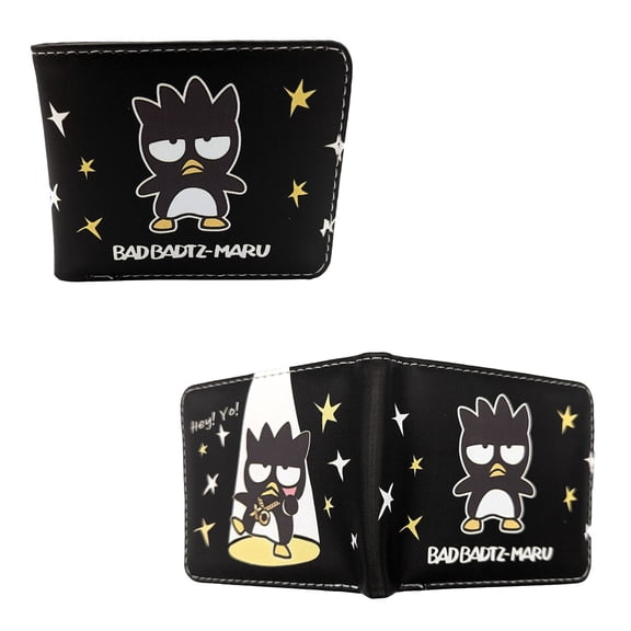 Bad Badtz-Maru Stars - Hello Kitty 4x5" Bi-Fold Wallet