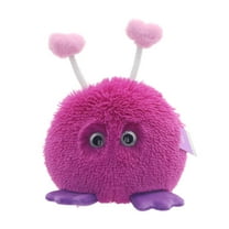 Medium Pom Pom Creature Plush, Fuchsia, 14", Valentine's Day by Way To Celebrate