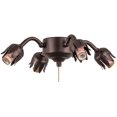 thumbnail image 3 of 19" Wide Amber Tiffany Pond Lily 4 Light Fan Light, 3 of 3