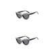 thumbnail image 1 of Sonducket 1 par de gafas de mujer con montura de PC, lentes de resina, reemplazo decorativo de cristal y elegante, adorno para gafas de Type1 NO1, 1 of 6