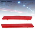 thumbnail image 4 of Reflector De Parachoques Trasero, Carcasa Roja Fácil Instalación Mejora La Seguridad En La Conducción 20874084 Embellecedor Reflector De Parachoques Para XTS 2013-2017, 4 of 7