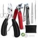 thumbnail image 1 of DUAIU Kit de 7 Piezas Cortaúñas para Adultos Mayores - Diseño Ergonómico con Boca Ancha para Uñas Gruesas - Ideal para Hombres y Regalo para Ancianos, 1 of 8