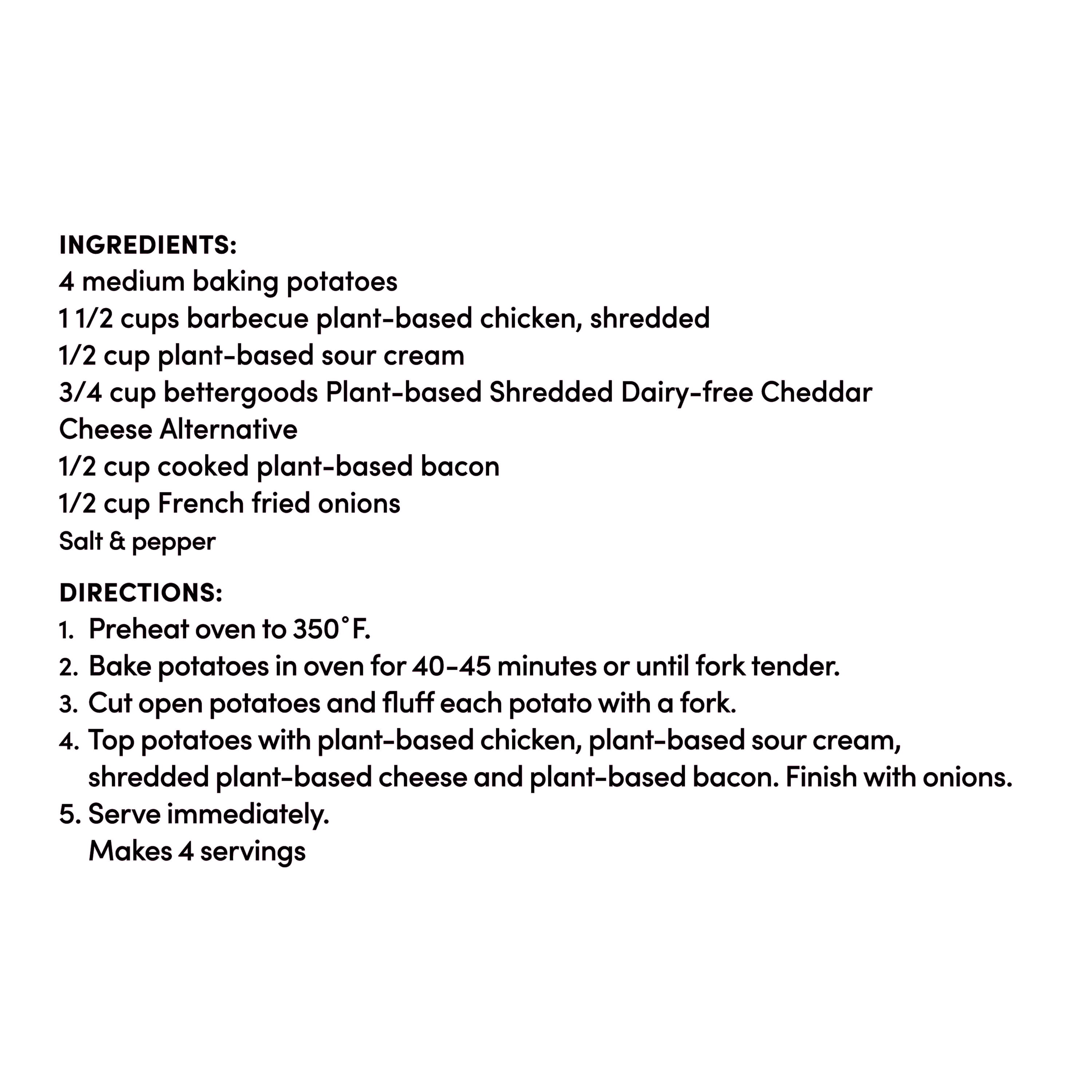 bettergoods Plant-Based Cheddar Shredded Dairy-Free Cashew Cheese Alternative, 8 oz
