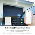 thumbnail image 3 of Ouvre-porte Universel de Garage avec Application et Télécommande Vocale, Ouvre-Porte Intelligent Wi-Fi Programmable Sans Perçage, Ouvre-Porte Mural avec Alarme de Sécurité, 3 of 9