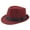 01 Red, variant on Awdenio Sun Hats for Men Women, Jazz Hat Men's Breathable Linen Top Hat Hat Curly