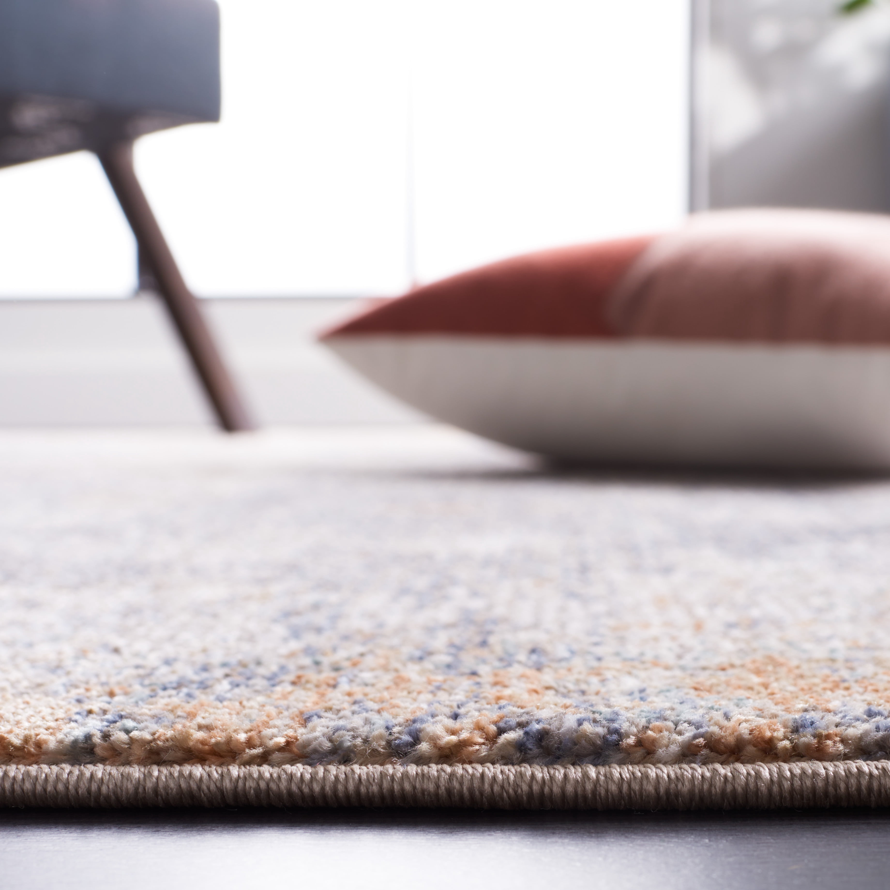 SAFAVIEH Jasmine Alexanndria Abstract Area Rug, Grey/Taupe, 8' x 10'