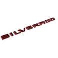 thumbnail image 4 of GFDYREE 19-21 Black Red Silverado Custom Tailgate Letter Emblem Nameplate Badge Kit OEM (Custom 4pcs), 4 of 7