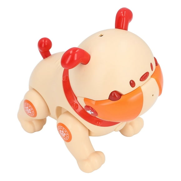 Remote Control Kids Robot Dog, Electronic Pets Toys Robotic Dogs Recording Plastic Walking AI Technology for Learning Orange