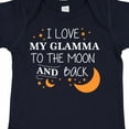 thumbnail image 4 of Inktastic I Love My Glamma to the Moon and Back Boys or Girls Baby Bodysuit, 4 of 5