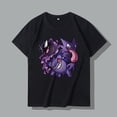 thumbnail image 1 of Camiseta de Pokémon Gengar para niño, ropa de algodón puro, hip hop, manga corta, letras de anime estampadas, cuello redondo qym unisex, 1 of 2