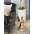 thumbnail image 1 of AFD Home 12020110 Pondering Hand Vase, Gold & White, 1 of 1