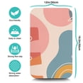 thumbnail image 5 of Boho Theme Absorbent Coffee Mat Perfect for Coffee Station and Kitchen Counter, 19.5x12in Diatom Mud with Cute Abstract Stones Design Coffee Mat Enhance Coffee Experience, 5 of 7