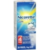 Nicorette 4 mg Coated White Ice Mint 20 Each (Pack of 3)
