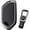 Black-short Keychain, variant on Key Fob Cover Compatible with Kia Telluride EV6 EV9 K4 K5 GT-Line Sportage Carnival 9 Button Leather Metal Zinc Alloy Keychain Case Holder Protector,Black-long Keychain
