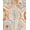 Gray Burnt Orange, Pattern 1, variant on ODIKA 8'x10' Washable Area Rug Durable, Non-Slip Tree Stump Wood Grain Rustic Nature With Earthy Annual Rings for Living Room, Under Sectional, Family