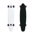 thumbnail image 1 of Moose Kicktail Longboard 9 Pouces x 40 Pouces Blanc Trempé Complet, 1 of 4