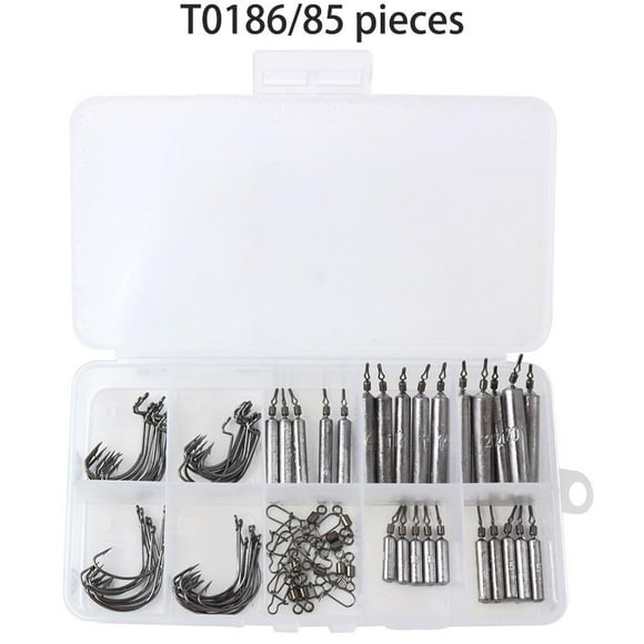 Fishing Weights Fishing Drop Shot Weights Multiple Sizes Fishing Weights Dropshot Set With Box Fishing Accessories