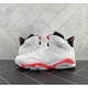 thumbnail image 1 of NEW N I-K-E A i r-Jor-dan 6 Retro 2014 White Infrared Size 9.5 384664-123, 1 of 6