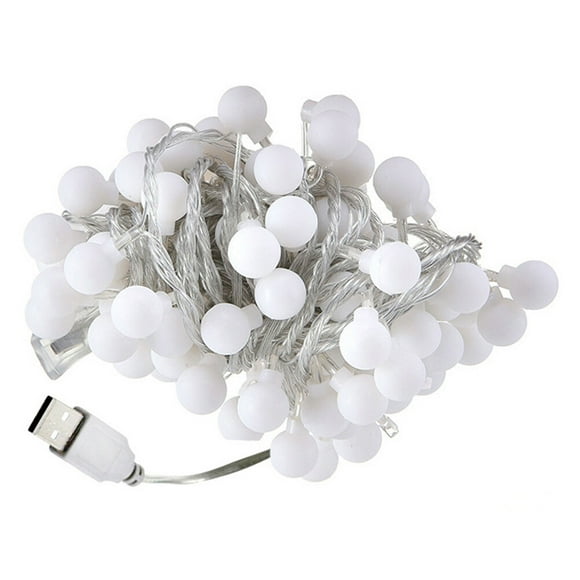 1 unidad de luz de cadena para exteriores, luz LED para acampar, luz decorativa para tienda, luz nocturna